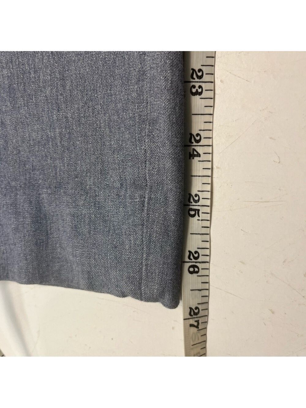 Banana Republic Sloan Fit Slim Cropped Grey/Blue Ankle Pants, size 10 - Picture 12 of 12